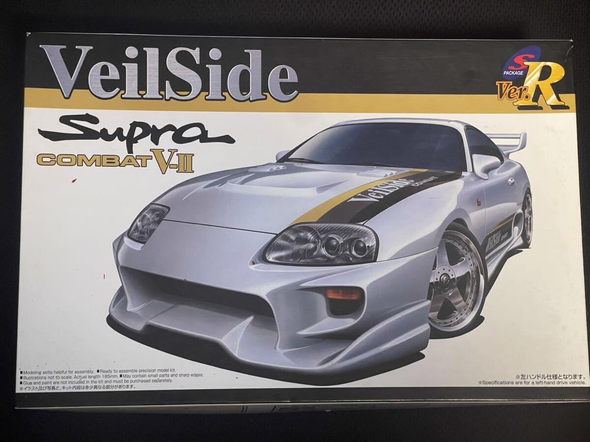-【新品】痛車 ヴェイルサイド JZA80スーブラ コンバットV-Ⅱ Amazon | 青島文化教材社 1/24 痛車 No.16 Kanon ヴェイルサイド